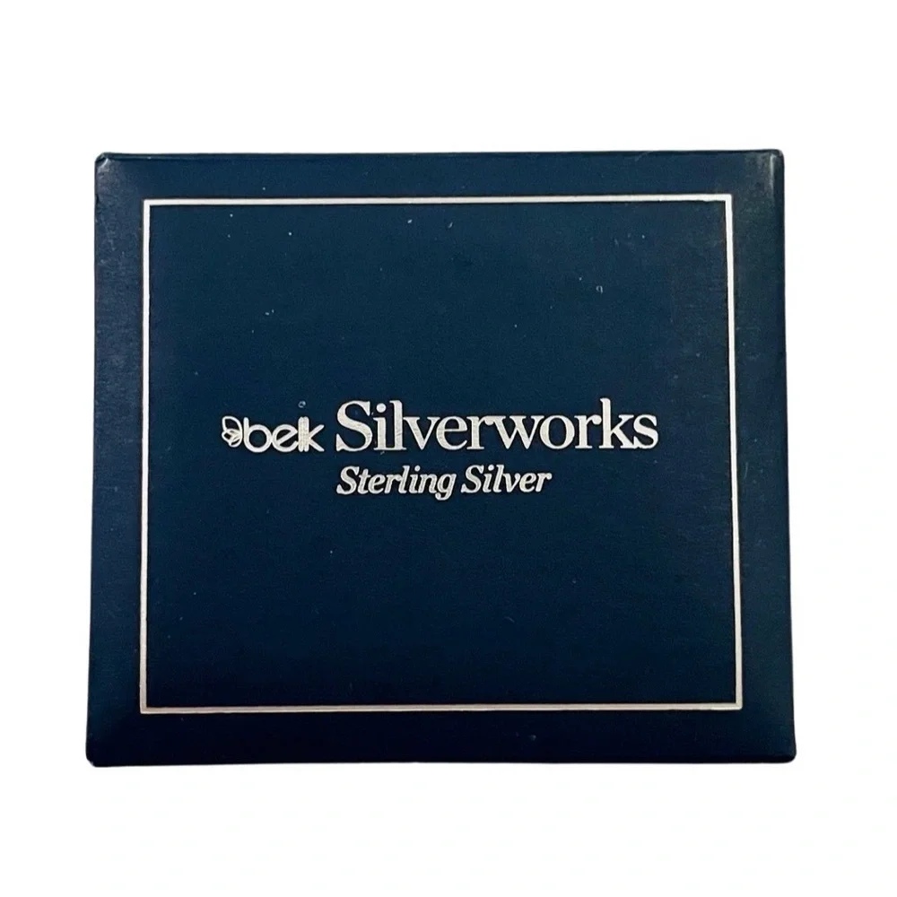 Belk Silverworks Gemstone Halo Stud Earrings | 18K Gold Over Silver - Picture 4 of 6